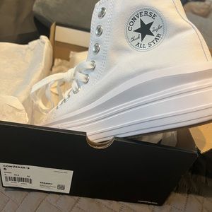 Women’s Converse All-Star Move Platform High Tops Sz 6